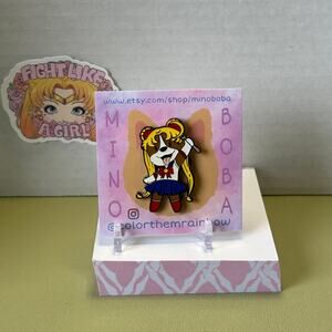 minoboba Sailor Moon Corgi Pin